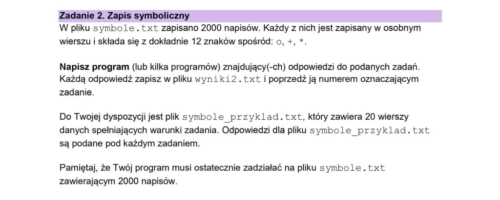 Matura informatyka 2025 - zad 2 - odpowiedzi